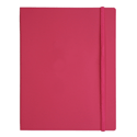 pink journal with elastic closure