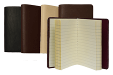 leather pocket journals